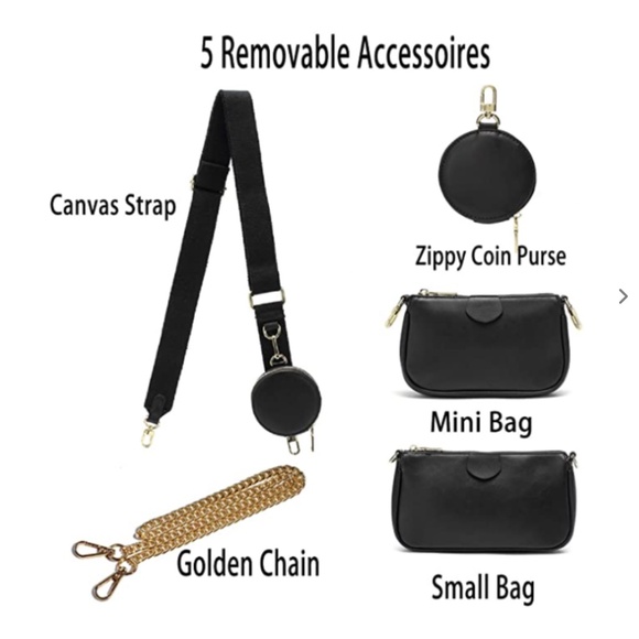 COGNAC CROSSBODY WITH COIN PURSE - Picture 10 of 15